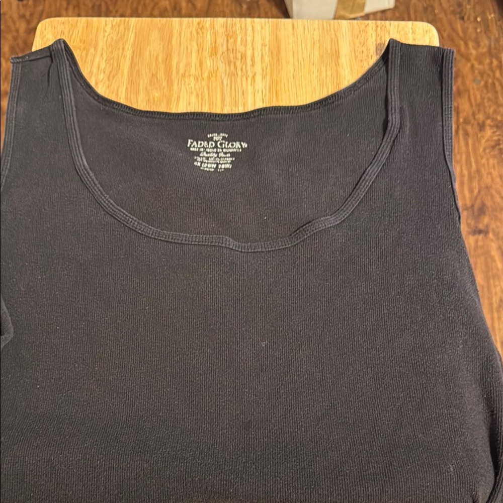 Faded Glory Women's Black Tank Top